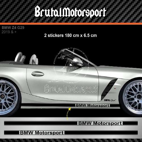 BMW MOTORSPORT STRIPE 180 cm Seitenstreifen Aufkleber für BMW Z3 Z4 BMW