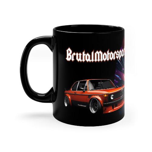 BMW 2002 tii wide body Kaffeetasse Becher BRUTAL MOTORSPORT